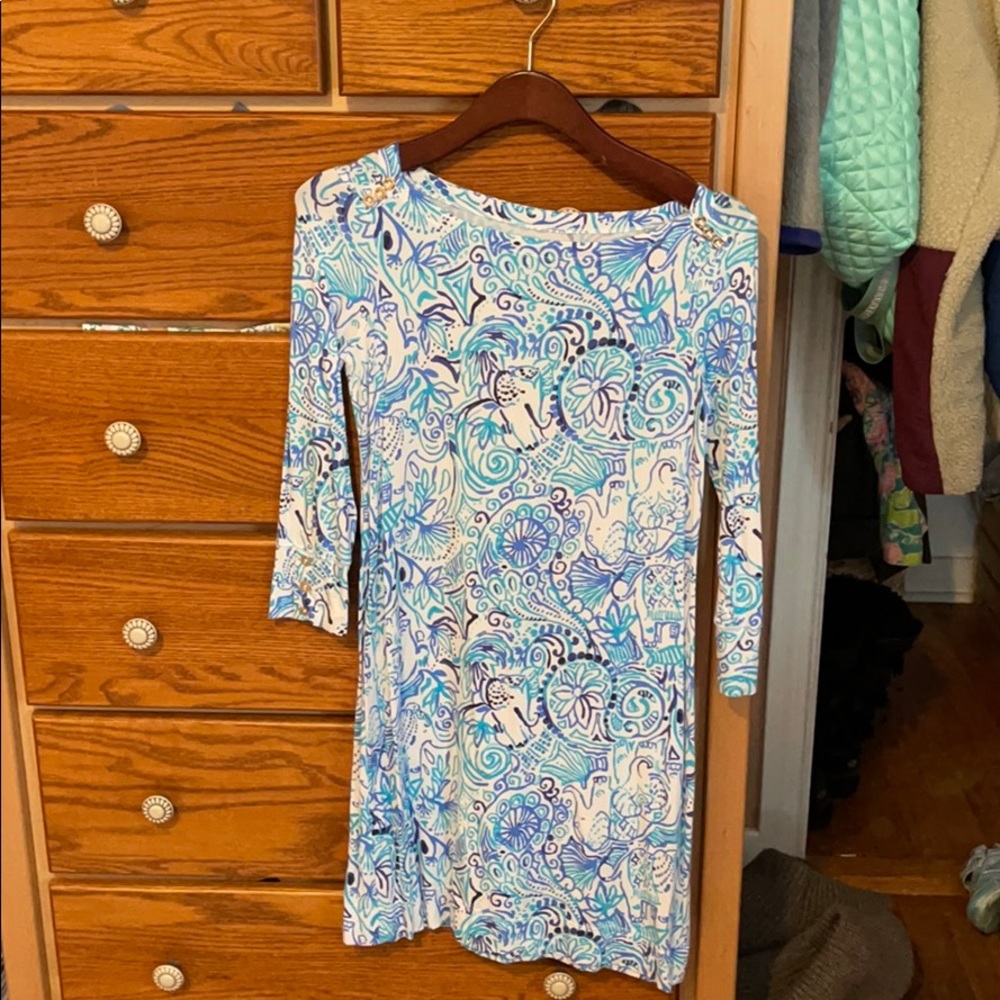 Euc Sophie dress lilly Pulitzer lucky trunks xs